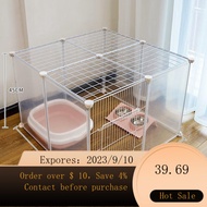 NEW Li Haojia Pet Fence Dog Dog Cage Indoor Kennel Fence Dog Playpen Dog Cat Free Splicing Cage Dog Cage Cat Cage Iron