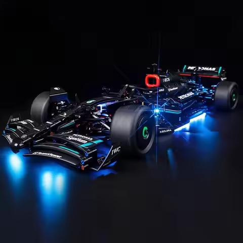 No Model LED Lighting Set Suitable for LEGO Mercedes AMG F1 W14 E Performance 42171 Building Blocks