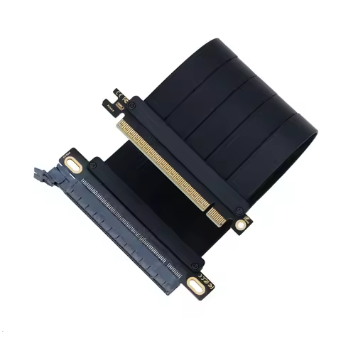 Extension Port 180 Degree Adapter GPU Extension Cord Graphics Card Extension Cable Compatible with R