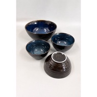 Tk.indigo Ceramic Bowl Indigo Cup Japanese Style Microwaveable