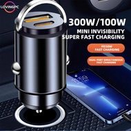 Mini Car Charger Charging Head Usb Super Fast Charging Car Charger Car Charging