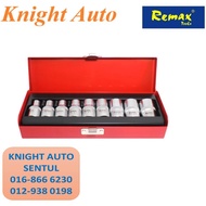 REMAX E SOCKET SET 1/2 inch Torx Star Socket Set E Type E10, E11, E12, E14, E16, E18, E20, E22, E24 