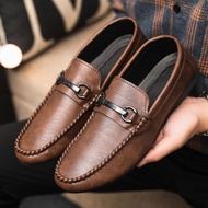 Social Guy Casual Shoes Shoes Peas Shoes Men's Lazy Shoes Cover Foot Slip-On Men's Shoes Large Size