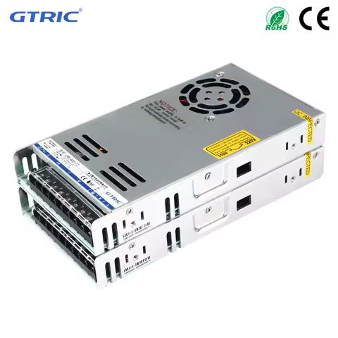 GTRIC SMPS Switching Power Supply 350W 400W 500W 600W DC 12V 24V 36V 48V 12.5A 13.8A 40A Adapter for