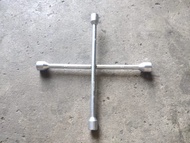 AN22 - Kunci Roda Mobil Palang Ban Mobil 4 Way Lug Wrench Cross 17-19-21-23mm