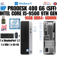 HP ProDesk 400 G6 (SFF) i5-9500 9TH 8GB RAM UP TO 64GB RAM DDR4  256GB RAM UP TO 1TB NVME SSD WINSOW