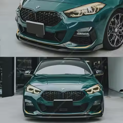 For Bmw F44 Front Bumper Splitter Lip Spoiler Diffuser 2 Series 4-Door 216d 218d 220i 220d M235i M P