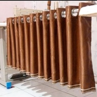 12-wave fringe curtain