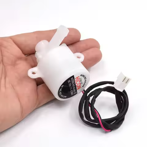 1.5-2.5L/Min Small Water Pump HZB-12A/25BF DC5V-12V Brushless Impeller Pump Water Pumping Circulatio