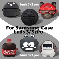for Samsung Galaxy Buds3/buds 3 Pro Shockproof Headphone Case Cover Galaxy Buds 3 pro Shockproof Sil