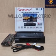 SET TOP BOX SANEX / RECEIVER TV DIGITAL SANEX DVB-T2 SN-STB1801