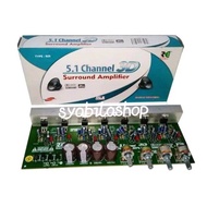 KIT SURROUND AMPLIFIER AKTIF 5.1 CHANNEL 3D HOME TEATHER