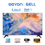 GELL LED TV 32/40 inch Digital FHD LED Murah TV MYTV DVB-T2 Ready