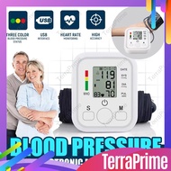 TerraPrime Rechargeable Digital Arm Blood Pressure Monitor Original Accurate Large Screen Meter