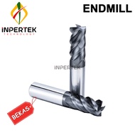 Endmill 21 mm 4F End Mill Carbide 21mm Mata Pisau Seken Cutter Milling Bekas - 21.9-4F