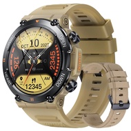 นาฬิกาอัจฉริยะ2024ใหม่สำหรับผู้ชายสมาร์ทวอท์ชบลูทูธ400MAh สแตนด์บายได้นาน1.39นิ้ว360*360จอ HD กลางแจ