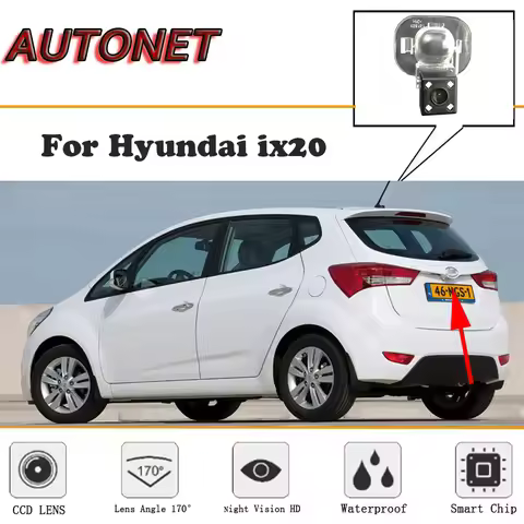 AUTONET Rear View Camera For hyundai ix20 2010~2015 CCD/Night Vision/Reverse Camera/Backup Camera/li
