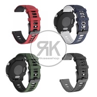 TWO TONE Rubber Silicone Sport Strap 20mm Samsung Galaxy watch 4 6 7 5 Pro 42mm Gear s2 classic ACTI