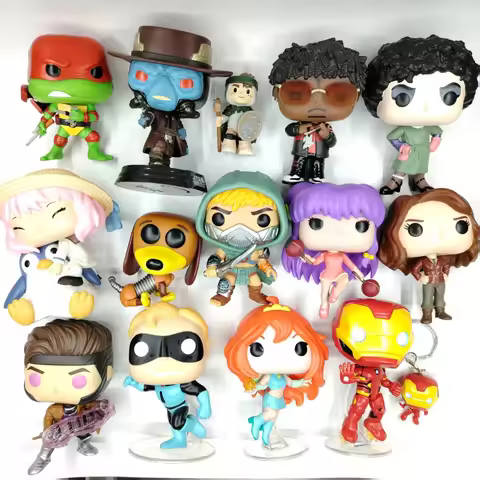 Original Pop Action Figures Stranger Things Mr. Incredible Scorpion Savage Deadpool Wolverine Gambit