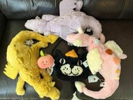 稀有 絕版Jellycat London Retired Lavender Duskrise Golden Dragon 50cm 金色飛龍 粉紅色黃昏龍 紫色薰衣草龍 蜜桃 桃子 啫喱貓袋 毛絨玩具