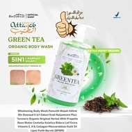 Harga Spesial Green Tea Plus Turmeric Organic Whaitening Body Wash Pemutih Badan 450Ml Bin Dawoud 5 