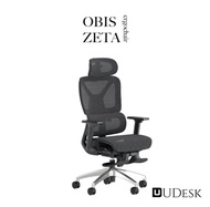 Obis Zeta Ergonomic Chair for Office and Gaming with footrest