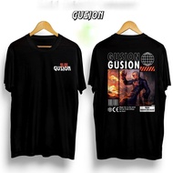 T-Shirt (GUSION KOF) Short T-Shirt Men T-Shirt Premium Kaso Streetwear T-Shirt Distro Short Sleeve