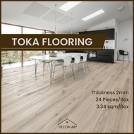 KAYU Toka Vinyl 2mm - Vinyl Flooring - Vinyl Flooring - Vinyl Wood Flooring