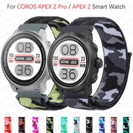 Camouflage Nylon strap For COROS APEX 2 Pro / APEX 2 Smart Watch Bracelet band