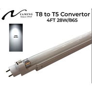 Brand YAMING T8 To T5 Convertor Fluorescent Light 4FT 28W 865 Day Light