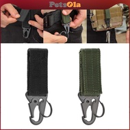 [PETSOLA] Heavy Duty Nylon Belt Keepers with Key Holder for 2'' Wide Belt Belt Keychain
