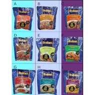 PES KUAH SAJIAN SEGERA KELUARAN Brahim's produk(12 pilihan sajian) 180g~200g