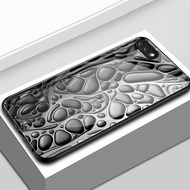 Case For OPPO A5 A3s A12E Realme C1 Small Group Luxury Phone Beautiful Stone Shockproof Glass Shell