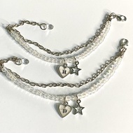 Initial Bracelet Ver.4 | Initial bead bracelet | Aesthetic BEAD BRACELET