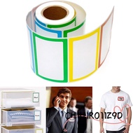 CHIHIRO11Z9D Name Tag Labels, Colorful Sticker Labels Sticker, Adhesive 1 Roll Organizer Labels