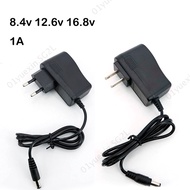 EU US plug AC to DC 8.4v 12.6v 16.8v 1A 1000mA 5.5x2.5mm Adapter Power Supply Charger for Drill Driv