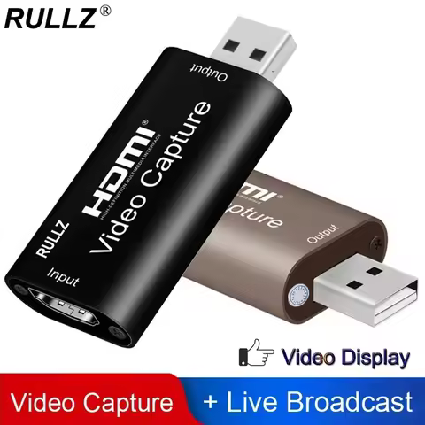 4K 1080p USB 3.0 Video Capture Card USB 2.0 HDMI Game Grabber Box for PS4 DVD Camera PC Recording Pl
