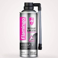 ◑CAR AND MOTORCYCLE TIRE SEALANT AND INFLATOR FLAMINGO 450ML