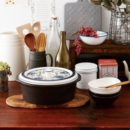 MIYAWO日本宮尾 IH系列7號耐溫差洋風陶土湯鍋1.7L送辣媽食譜書