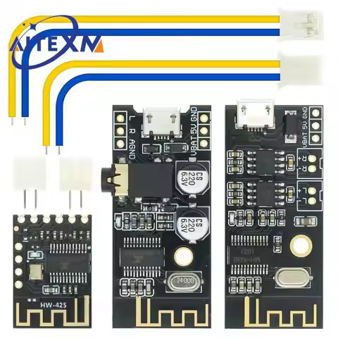 1-5PCS MH-MX8 Wireless Bluetooth MP3 Audio Receiver board PLR Module BLT 4.2 Lossless Decoder Kit Hi