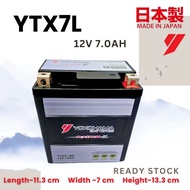 YOKOHAMA YTX7L-BS / YTX7L ( REPLACEMENT ) YTZ8V BATTERY GEL (12V7.5AH) CBR250 / NINJA 250R / KLX150 