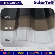 TERLARIS SOLARTUFF ATAP POLYCARBONATE GRECA / ATAP GELOMBANG KOTAK SELAMAT DATANG DI SHOFU STORE