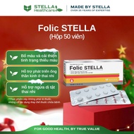 FOLIC STELLA pills help increase hematopoiesis and reduce anemia caused by folic acid deficiency (Bo