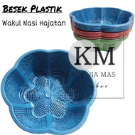 1 Lusin Besek Plastik Wakul Bakul Nasi Ceting Marang Hajatan Keranjang