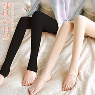 Pantyhose Stirrup Thick Anti-Hook 50D Stocking Durable Silk Ice Skin 丝袜防勾丝厚50D踩脚美腿打底隐形连裤袜