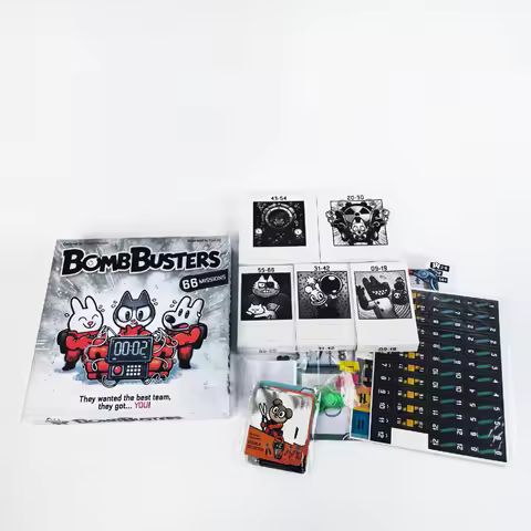 Party Board Game Bomb Buster - English Ver. Classic Strategy, Deluxe Big Box, SDJ Award Winner, Esse