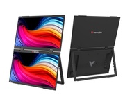 ✅旺角門市 香港行貨 Verbatim 15.6吋 1080P 便攜式雙螢幕顯示器 Dual Portable Monitor 32408