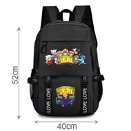 Unique and beautiful Hero Team printed backpack at factory price