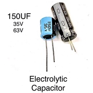 Ready Stock Electrolytic Capacitor 150uf 35V 63V