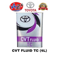 ORIGINAL 100% TOYOTA CVT FLUID TC (4L)